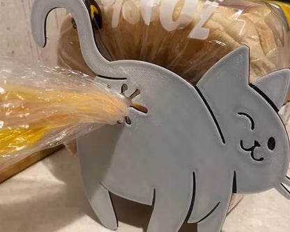 2Pcs Cat Butt Bread Bag