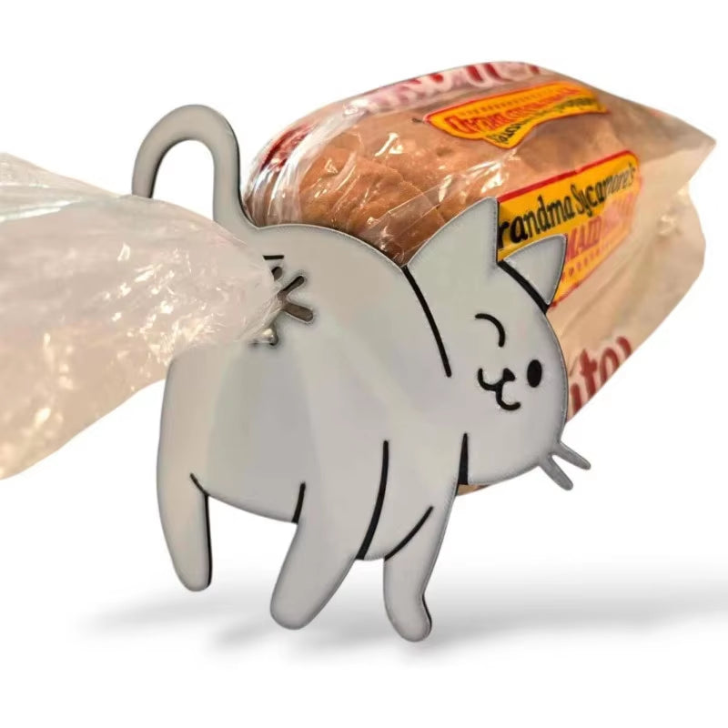 2Pcs Cat Butt Bread Bag