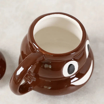 1PC 400ML Poop Coffee Cups