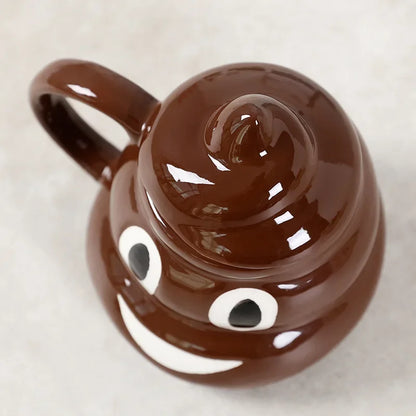 1PC 400ML Poop Coffee Cups