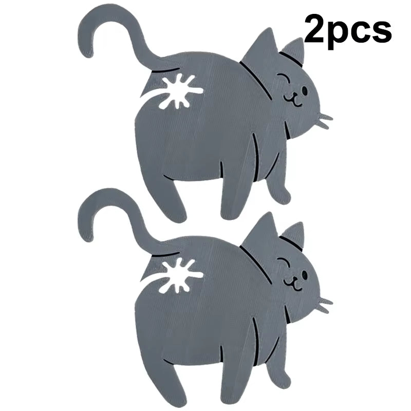 2Pcs Cat Butt Bread Bag