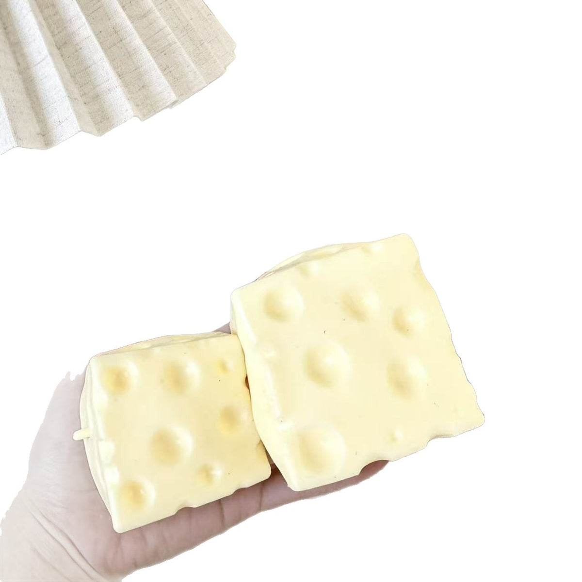 🧀 Cheese Please! Squishy Stress Relief Toy