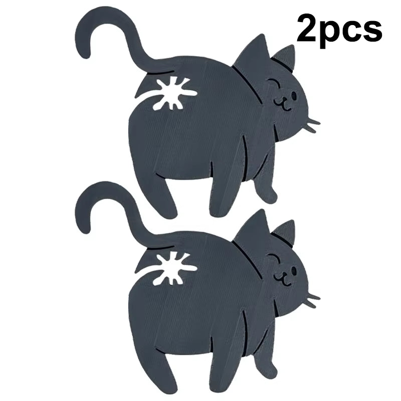 2Pcs Cat Butt Bread Bag