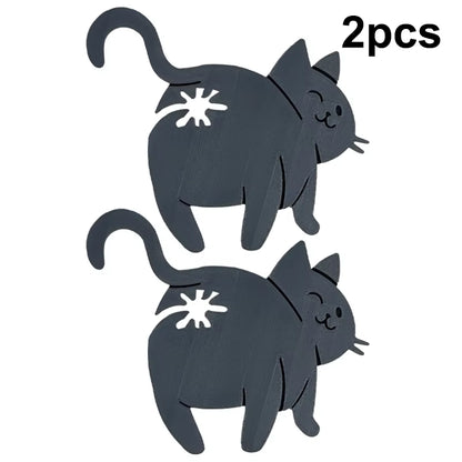 2Pcs Cat Butt Bread Bag