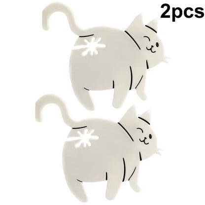 2Pcs Cat Butt Bread Bag
