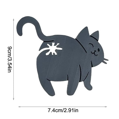 2Pcs Cat Butt Bread Bag