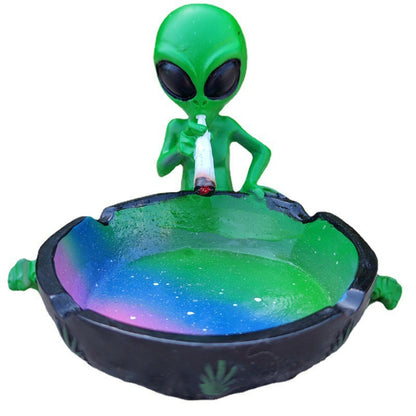 Novelty Resin Tissue Holder and Ashtray